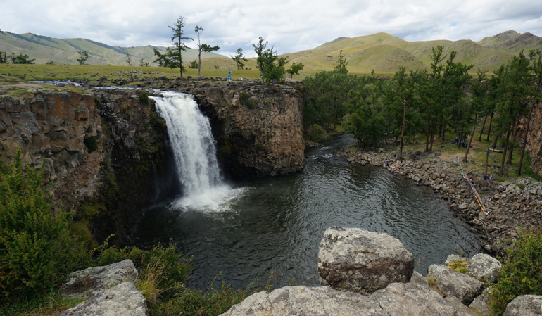 Orkhon Waterfall